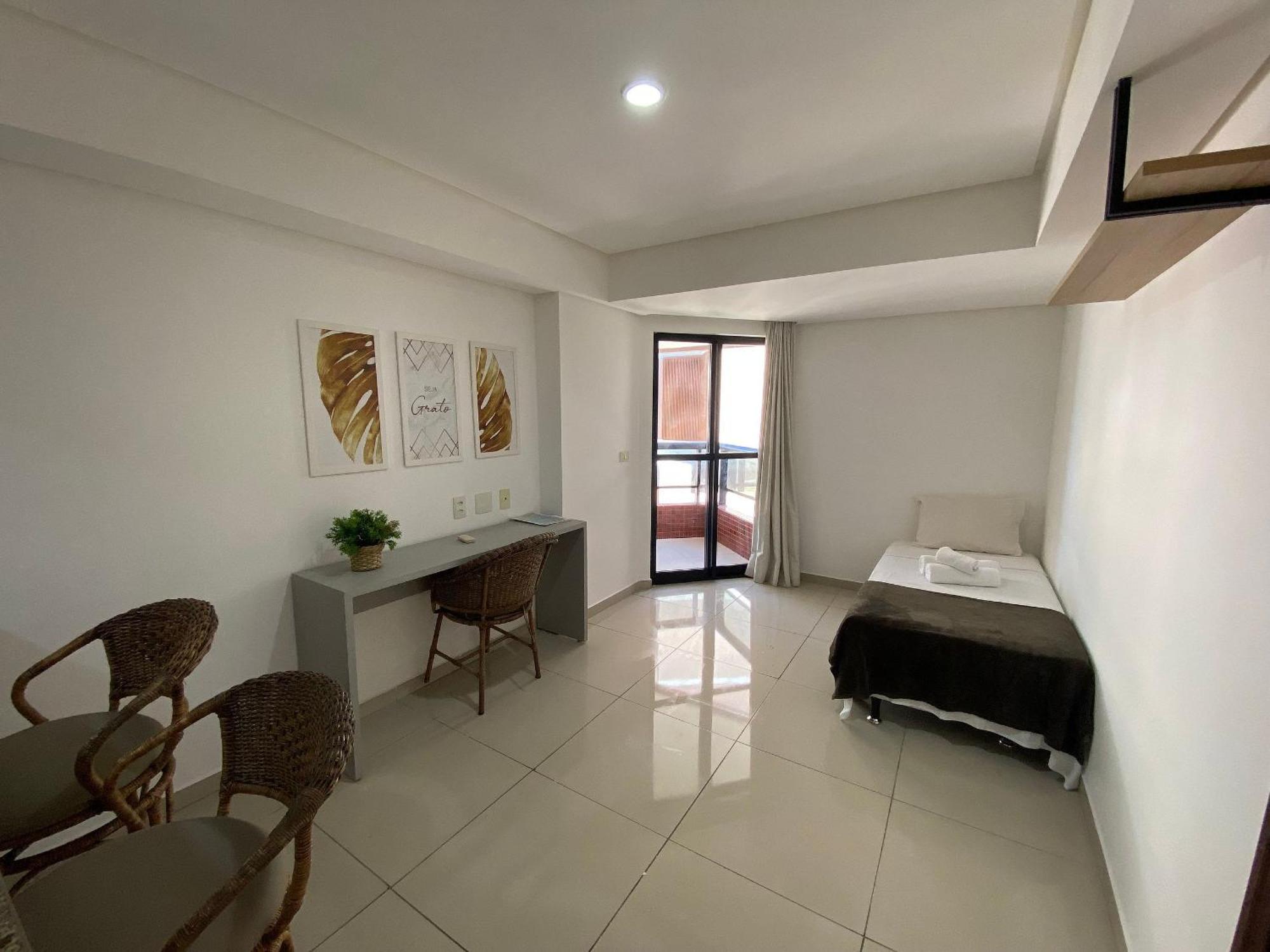 Bela Hospedagem - Marinas Flat - Excelente Localizacao Na Orla De Cabo Branco Joao Pessoa Exterior photo